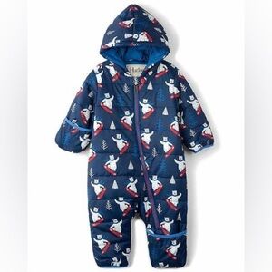 Hatley Blue Baby Snowsuit